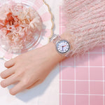 Transparent Clock Silicon Watch Women Sport Casual Quartz Wristwatches Novelty Crystal Ladies Watches Cartoon Reloj Mujer 2018