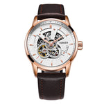 2017 automatic mechanical watch men OUBAOER brand sport men watches fashion skeleton wristwatches male relogio masculino erkek
