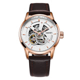 2017 automatic mechanical watch men OUBAOER brand sport men watches fashion skeleton wristwatches male relogio masculino erkek