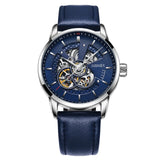 2017 automatic mechanical watch men OUBAOER brand sport men watches fashion skeleton wristwatches male relogio masculino erkek