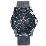 2018 New Aimecor Fashion Gemius Army Racing Force Military Sport Men Officer Fabric Band Watch New Dropshipping 11