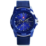 2018 New Aimecor Fashion Gemius Army Racing Force Military Sport Men Officer Fabric Band Watch New Dropshipping 11