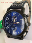 Big COOL Fashion Brand Luxury Military Watches Men Leather Sports Quartz Watch Casual Wristwatch Clock Male Relogio Masculino