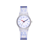Transparent Clock Silicon Watch Women Sport Casual Quartz Wristwatches Novelty Crystal Ladies Watches Cartoon Reloj Mujer 2018