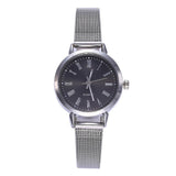 Top BrandMinimalist Watch Women Elegant Fashion Lady Stainless Steel Quartz Montre Femme Women Watches Dropshipping &Ff