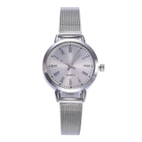 Top BrandMinimalist Watch Women Elegant Fashion Lady Stainless Steel Quartz Montre Femme Women Watches Dropshipping &Ff