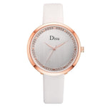 Disu Brand Fashion Leather Watches 2019 New Leather Minimalist Wrist Watch Women Watches Mujer Bayan Kol Saati Montre Feminino