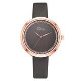 Disu Brand Fashion Leather Watches 2019 New Leather Minimalist Wrist Watch Women Watches Mujer Bayan Kol Saati Montre Feminino